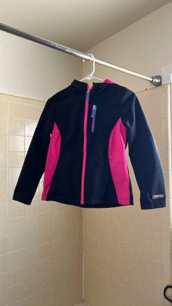 8-10 Year Old Black Pink Ski  Jacket