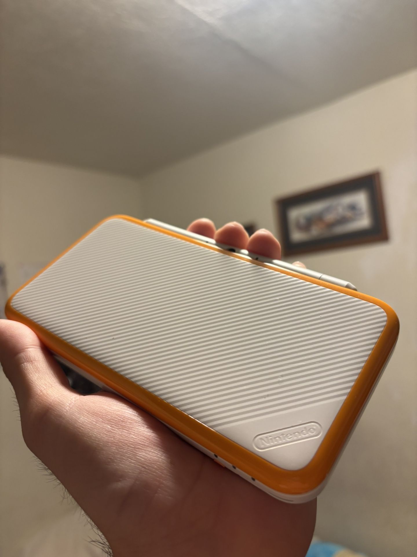 Near Mint Condition Japanese NEW 2DS LL (Orange/White)