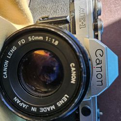 Vintage Canon 50mm AE-1 Camera