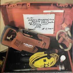 Hilti DDEC-1 Diamond Core Drilling Machine with Water Recycling Unit (DD Rec-1)