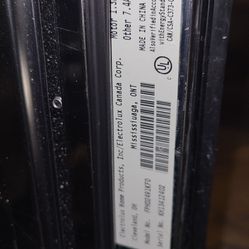 Frigidaire Professional Dishwasher For Parts