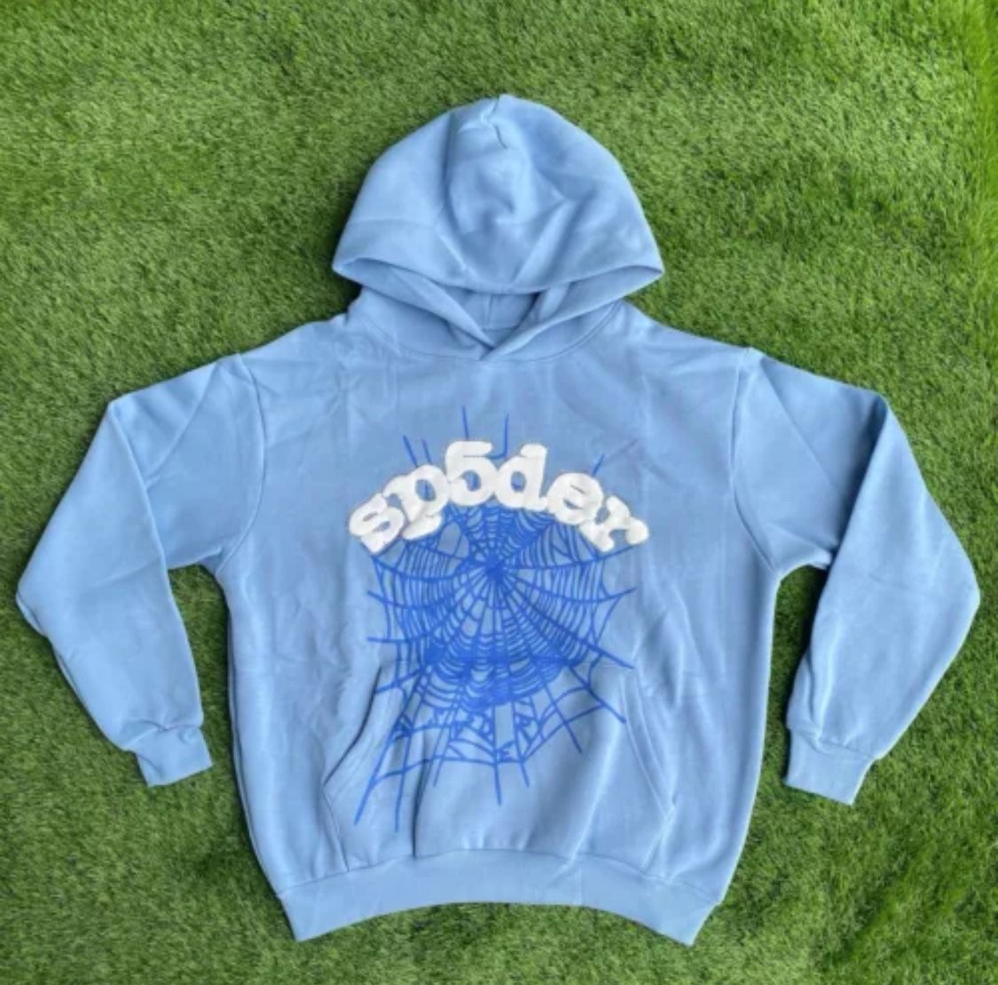 Light Blue SP5DER Hoodie