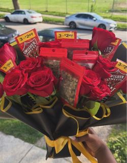 Red Rose & Swisher Sweets Gift Bouquet
