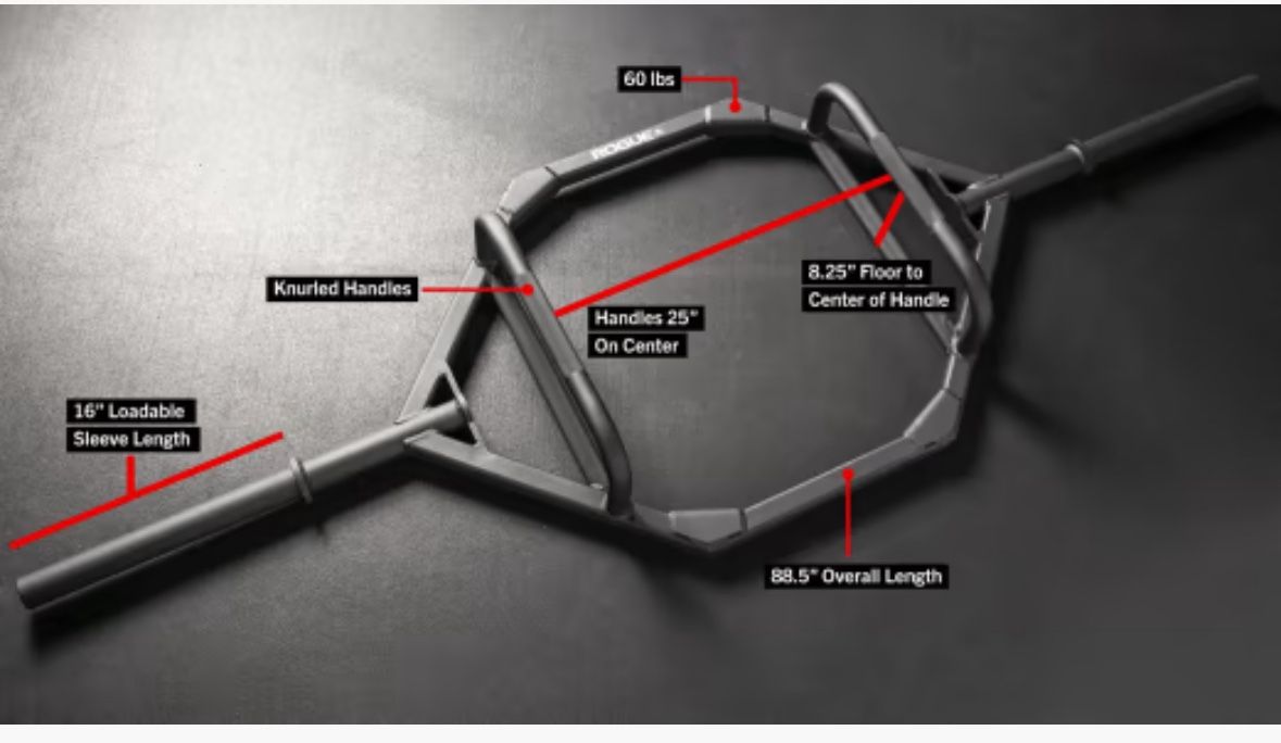 ROGUE TB-2 TRAP BAR - Slightly Used 