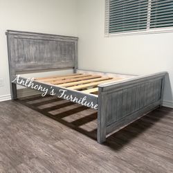 Queen Bed - No Mattress 