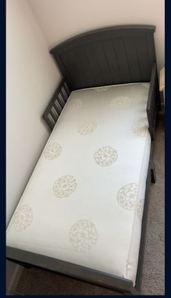 Toddler Matress and Bed Frame 