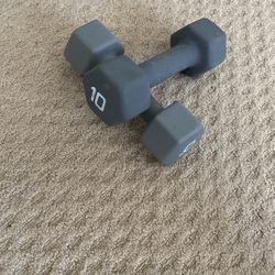 10 Lb Dumbbells