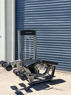 Lifefitness leg ex and curl