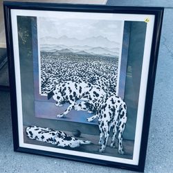 Signed Dalmatian Print