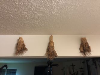 Bamboo handmade statue men’s