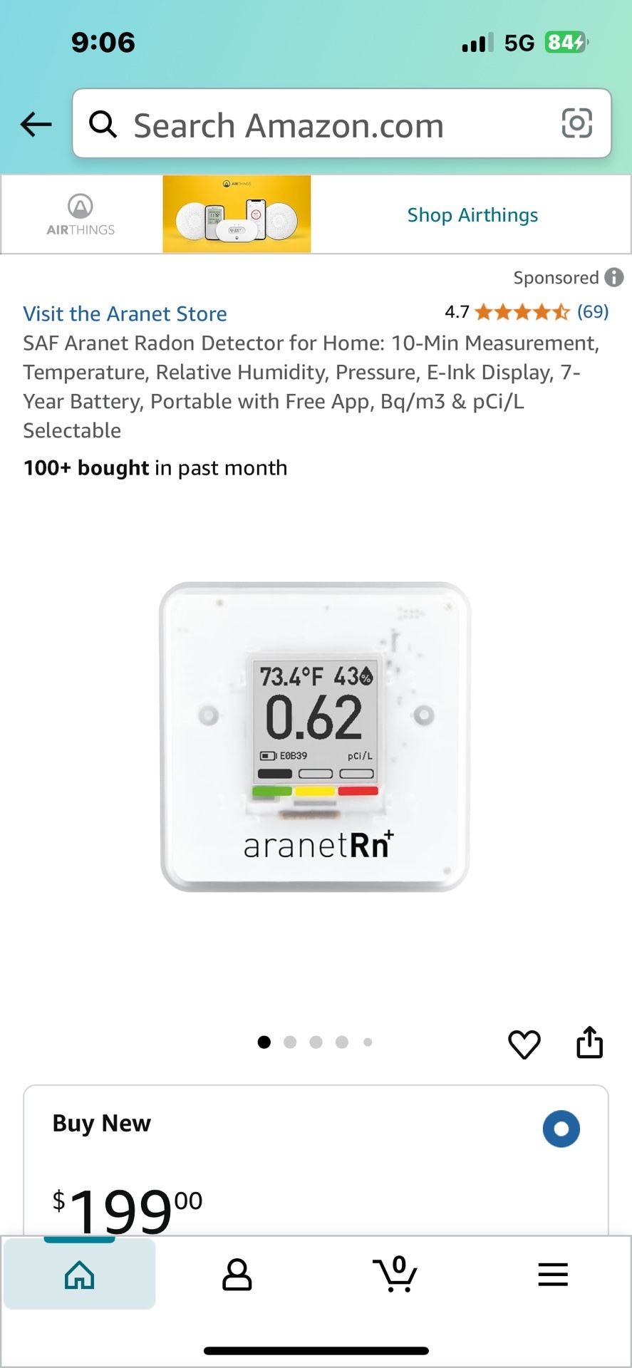 Aranet4 Sensor