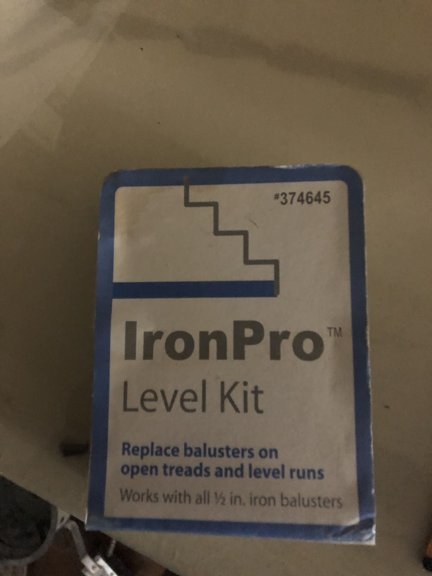 IronPro Level Kit (stairs rail kit)