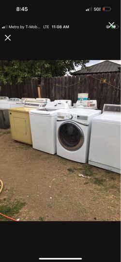 We fix washers dryers fridges we give 3 months warranty for the work