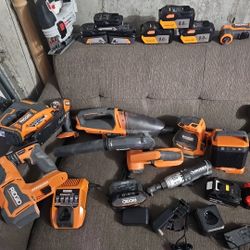 Rigid Tools .Bosch Tools. Porter Cable.1 Husky  18v 12v 20v 