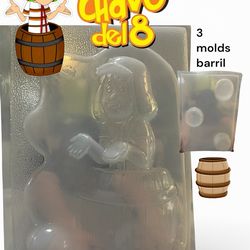 Chavo del ocho gelatine mold molde de gelatina de el chavo del ocho