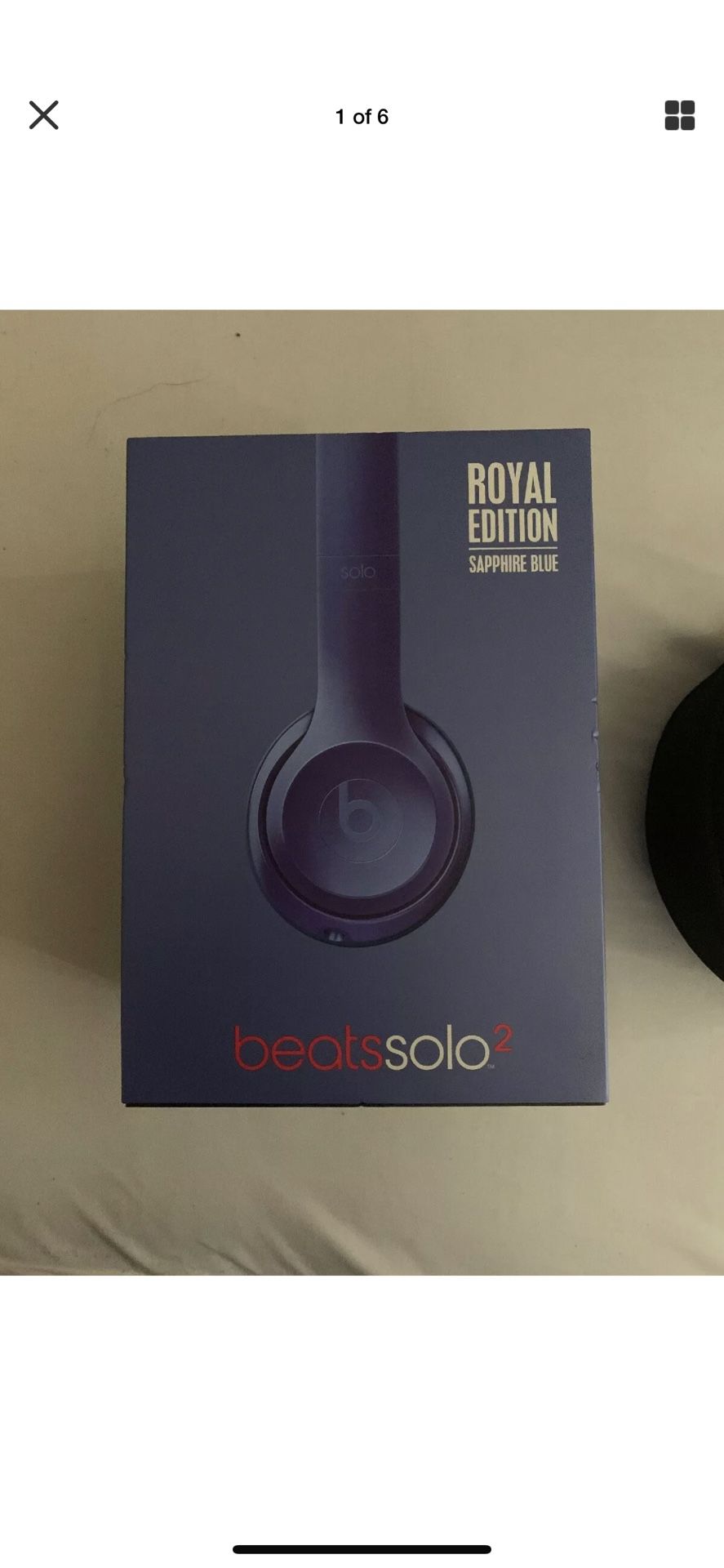 Dr Dre Beats Headphones Royal blue Edition