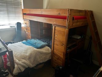** FREE**  Wood Bunk Beds