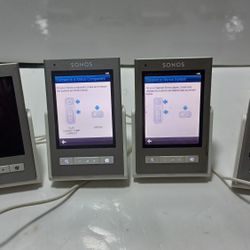 4 Sonos CR200 Charging Dock Cradle  Remote Control Please read the description