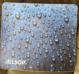 Allsop Raindrops 8.5" x 8" Mouse Pad