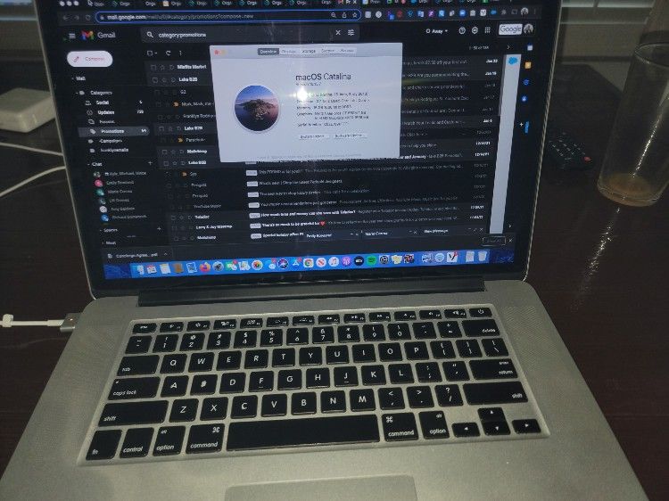 Apple MacBook Pro 2013 15 Inch Retina Intel I7 16GB 250 GB SSD