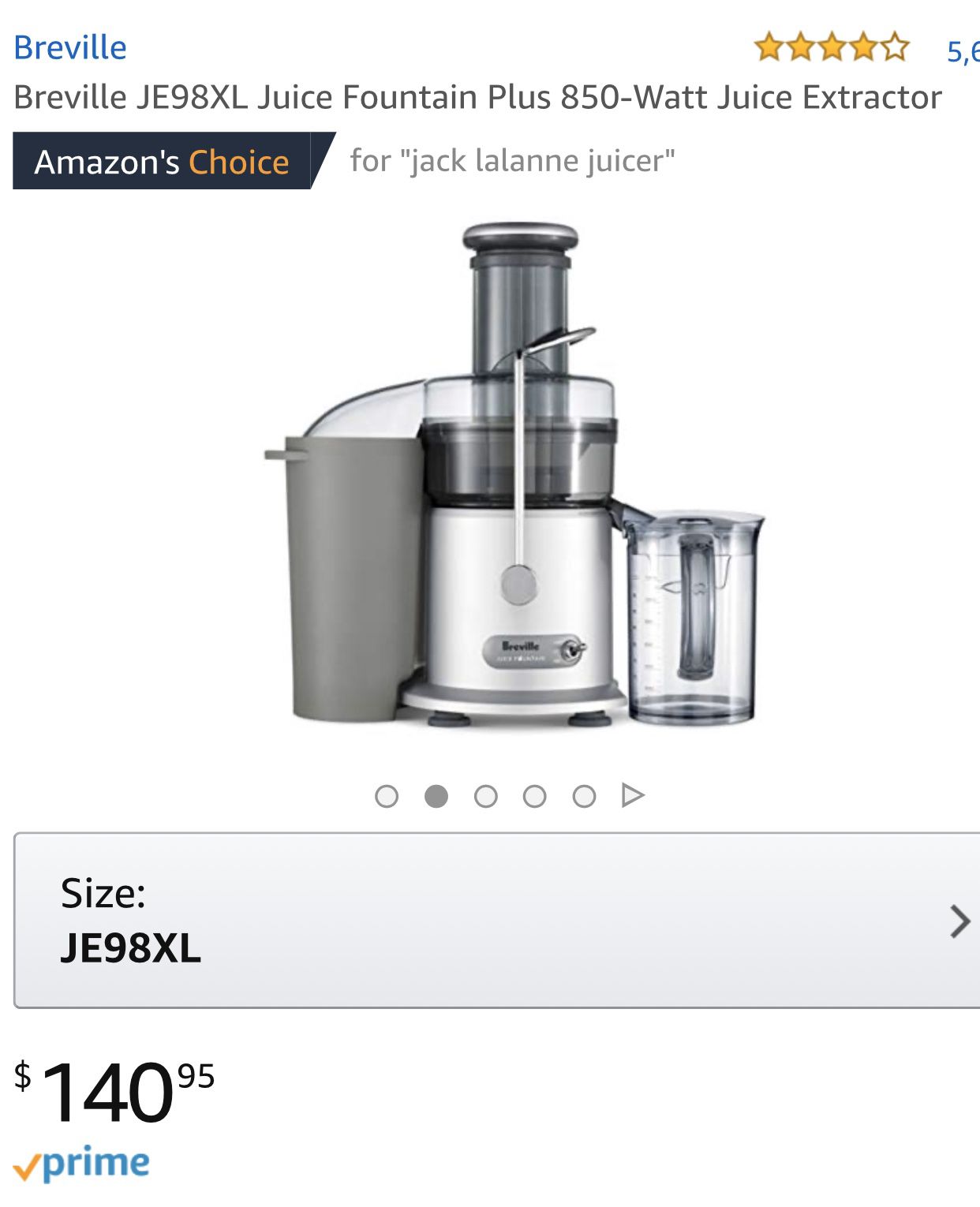 Breville Juicer for Sale - Like New