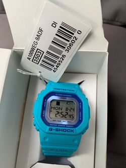 CASIO G-SHOCK GLX-S5610-2 G-LIDE BLUE TIDE GRAPH DIGITAL MOON Japan Turquoise 🔥