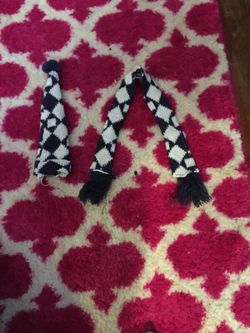 Small dog scarf and hat