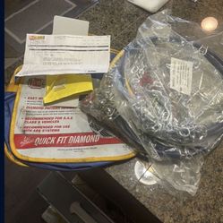 NEW NEW NEW LS 1550 Quick Fit Diamond Car Chains ⛓️‍💥 Tire Sizes In Pics Amazing Deal