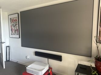 Lenovo Ultra Short throw Projector And Aeon Elite Screen