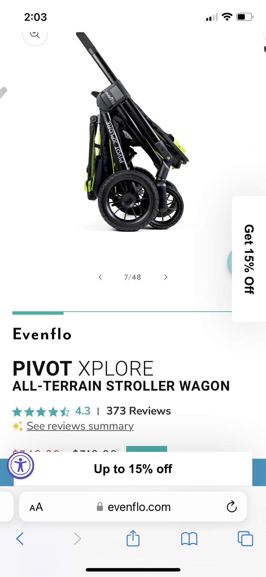 Evenflo Wagon Stroller