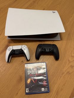 PS5 with game