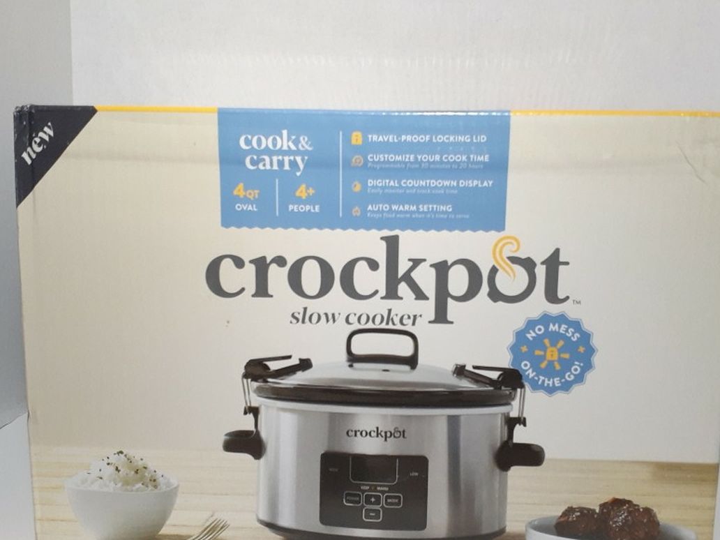 Crock-Pot 4 qt. Cook & Carry Slow Cooker
