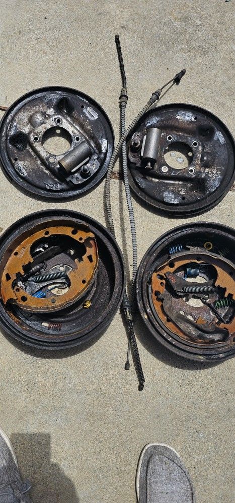 1968 Camaro rear drums end breaks the whole assembly.