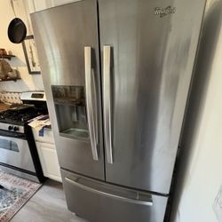 Whirlpool Refrigerator/ Fridge - French Doors