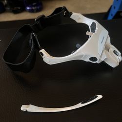 Lighted Head Magnifying Glasses Headset with Light Headband 