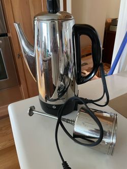 Hamilton Beach 12 Cup Stainless Steel  Electric Percolator
