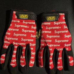 Red Supreme Work Gloves 