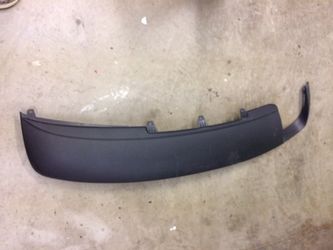 2014 Audi A4 rear diffuser panel