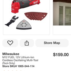 M12 FUEL Oscillating Multi Tool 