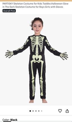 Children’s Skeleton Costume 5-6 Years