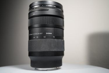 Sigma 28-70 dg dn Sony e mount lens