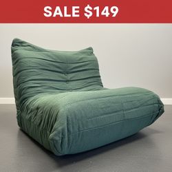 Brand New Togo-Style Teddy Velvet Sofa – Yellow 3-Seater $299 / Green 1-Seater $149