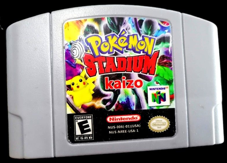 Nintendo Pokémon Stadium kaizo🔥