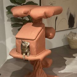 Luxury Cat Tree House - 4.5 Ft Tall