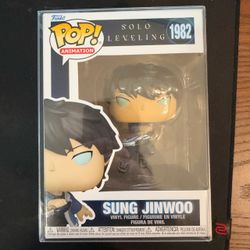Funko Pop Solo Leveling Sung Jinwoo Vinyl Figure 1982