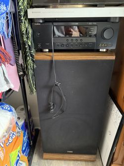 Speakers Receiver And Record Player