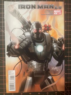 Invincible Iron Man 2.0 #1 2011 Marvel Comic War Machine