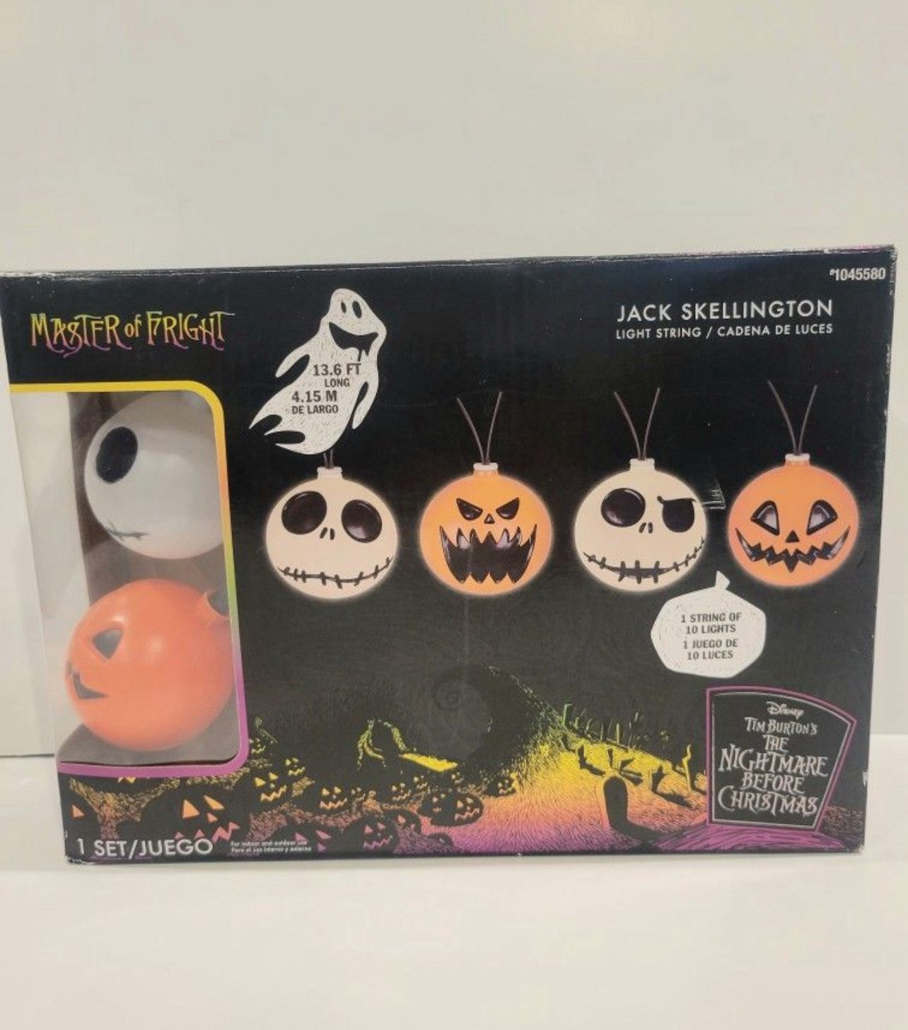 Disney Nightmare Before Christmas Halloween String Lights. 