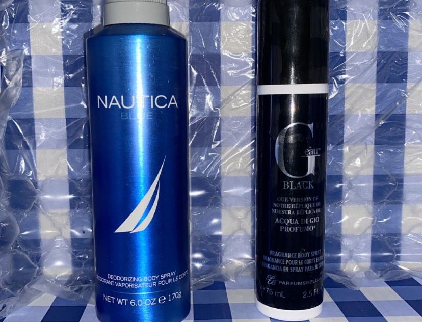 Body Sprays Men Oldspice, Axe, And Nautica