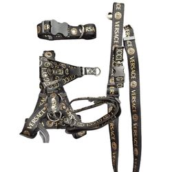 Dog Collar Harness Sets